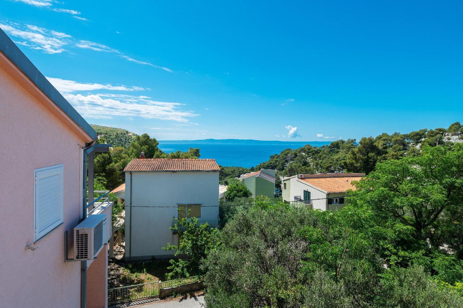 Apartments Luka Toni Krvavica Zewnętrze zdjęcie